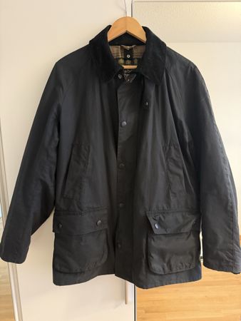 Barbour Ashby Wax Jacket (Navy/L)