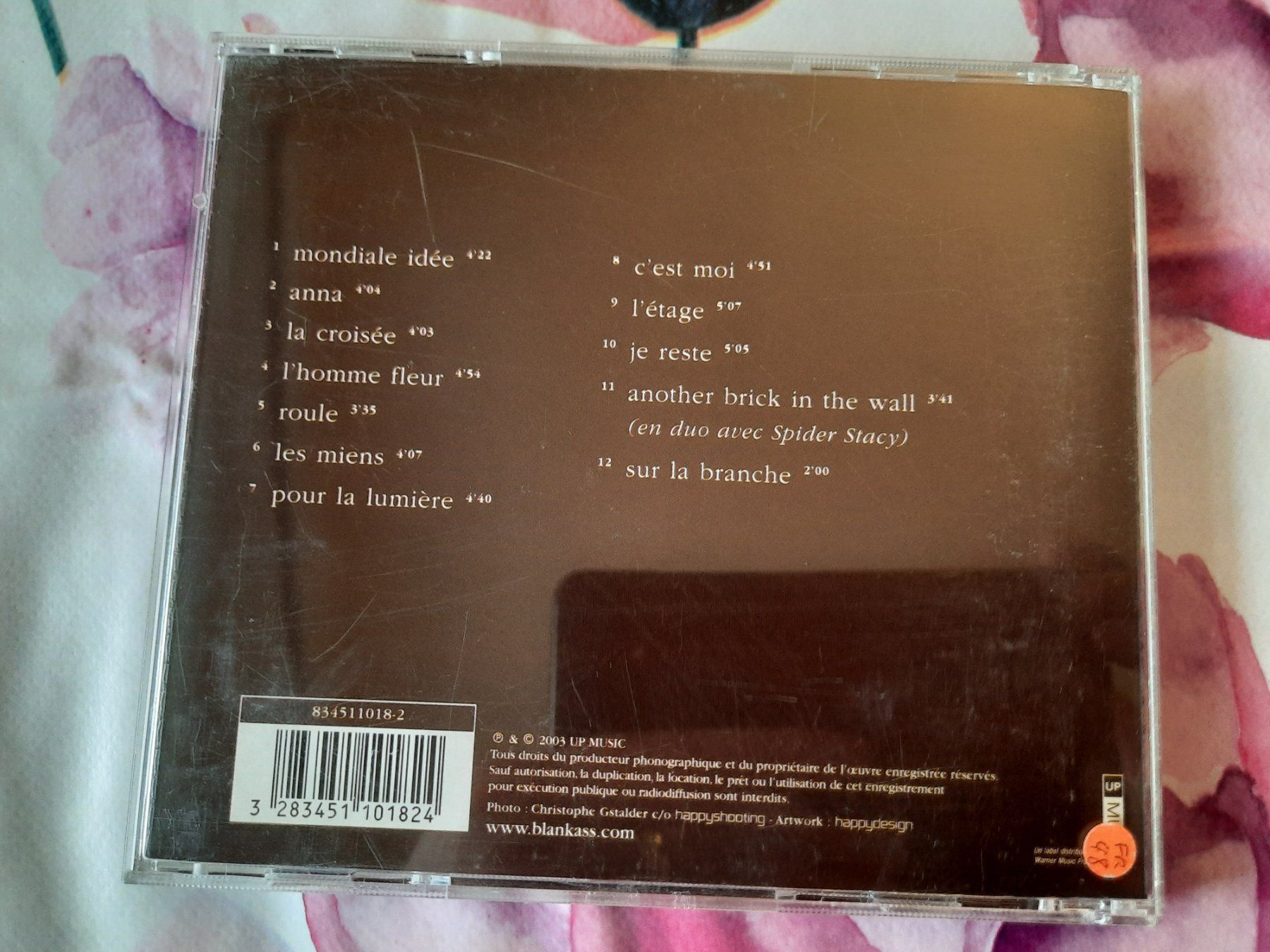 CDs: CD Blankass - Lhomme Fleur – D'occasion à Pully par bro_n52j 1