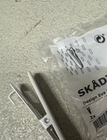 IKEA SKÅDT KLAMMER 2x Weiss neu
