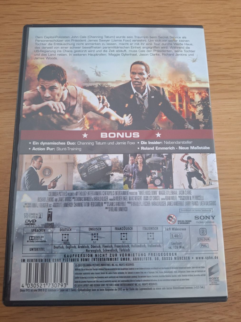 Tutti i DVDs: Dvd WhiteHouseDown – Usato da Wanzwil venduto da chlinih93 1