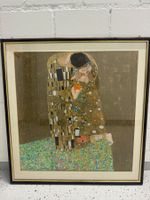 Klimt Der Kuss Bild gerahmt guter Zustand 70x50cm