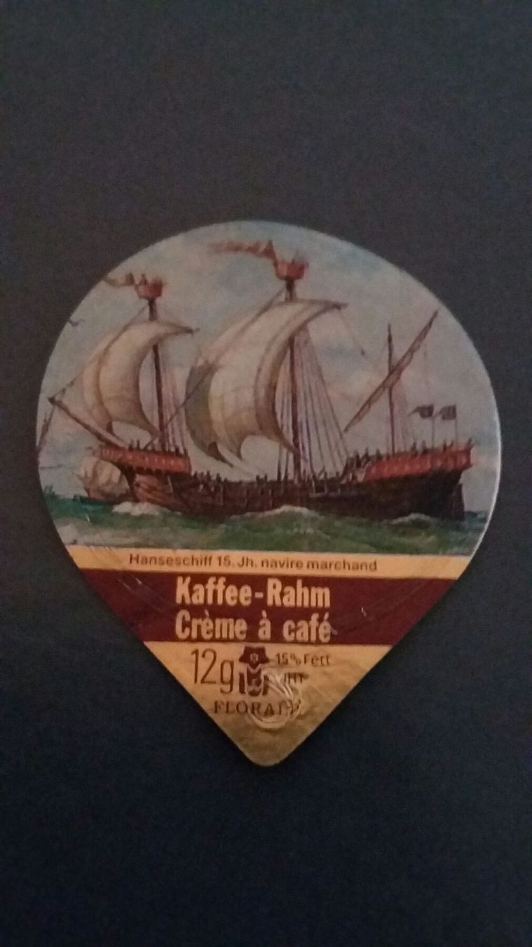 Coperchi dei cremini per caffè: KRD aus Serie 41 "Segelschiffe" / Nr. 9 – Usato da Goldau venduto da Soundbookie