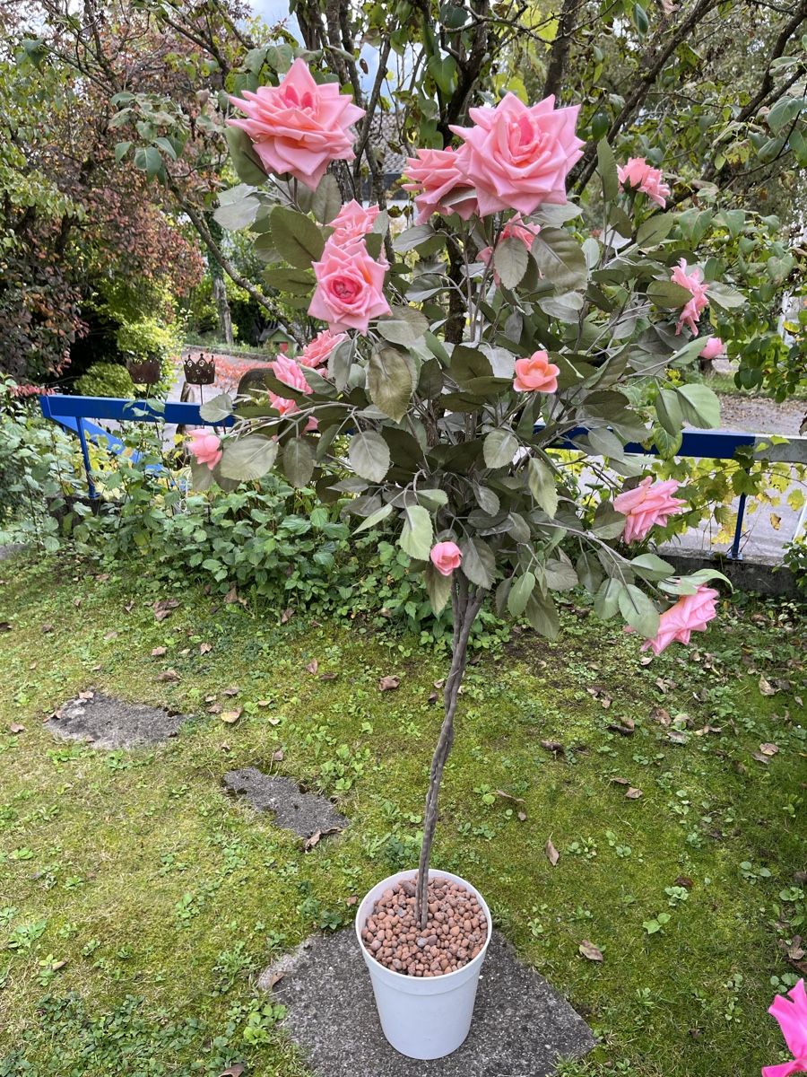Alle Dekorationen: Rosenbaum Kunstbaum, rosa, 150cm – Gebraucht aus Bolligen von Vroni23 1