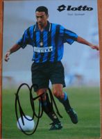 Djorkaeff FR Inter Mailand Handsigniert