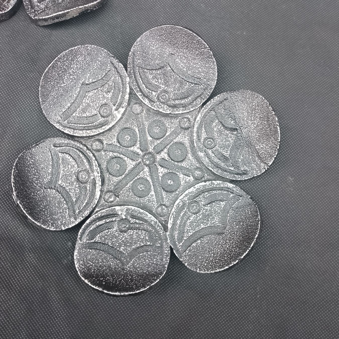 Piatti di portata: 3er Set dekorative Metallschalen – Nuovo (secondo la descrizione) da Luzern venduto da toenu23 1