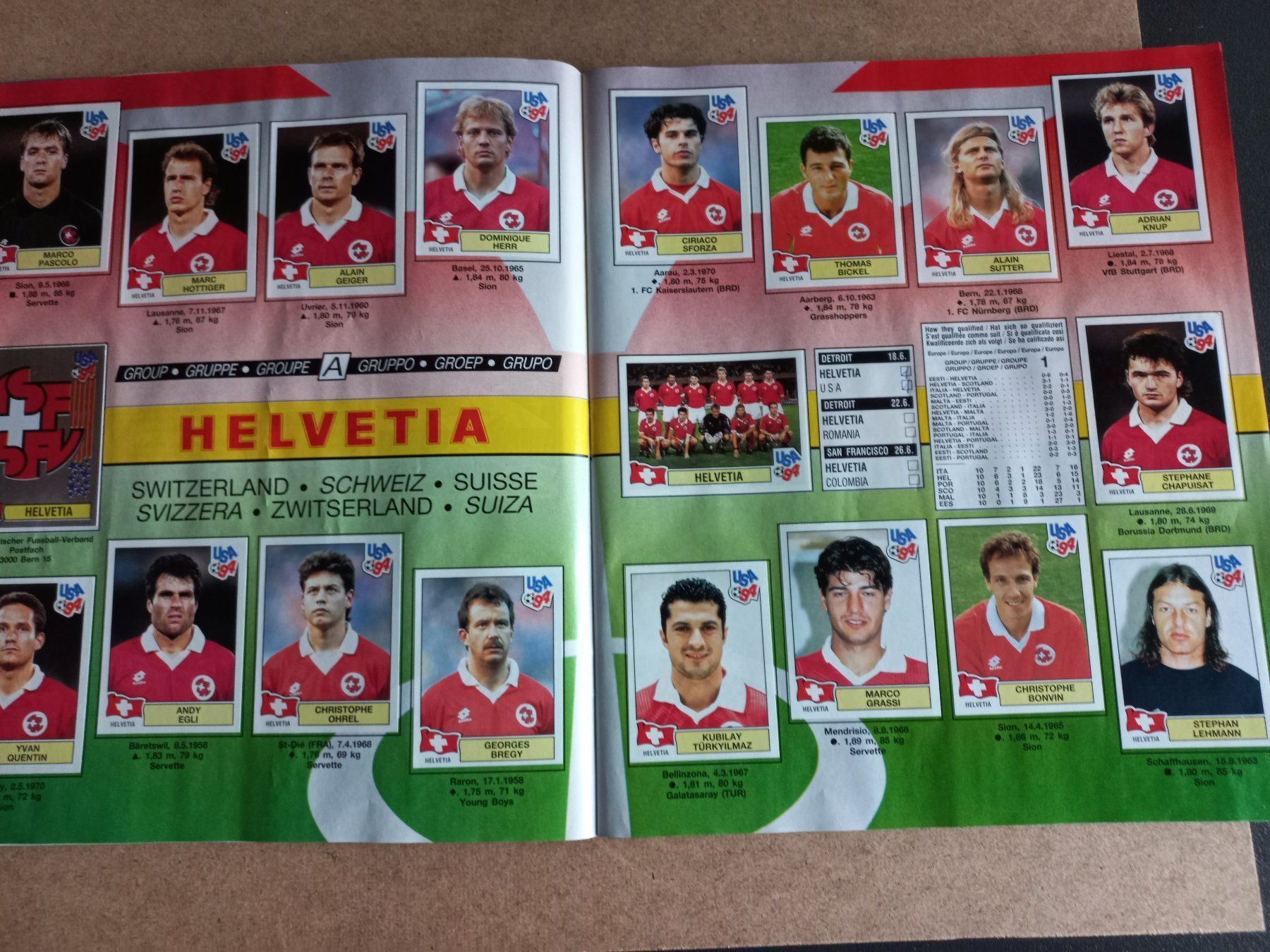 Panini Album: Panini Album USA 1994 – Usato da Brügglen venduto da hokuspokus04 2