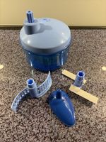 Tupperware Multi-Chef Zerkleinerer blau neu
