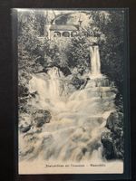 AK 1910 Beatushöhlen am Thunersee mit entsprechendem Stempel