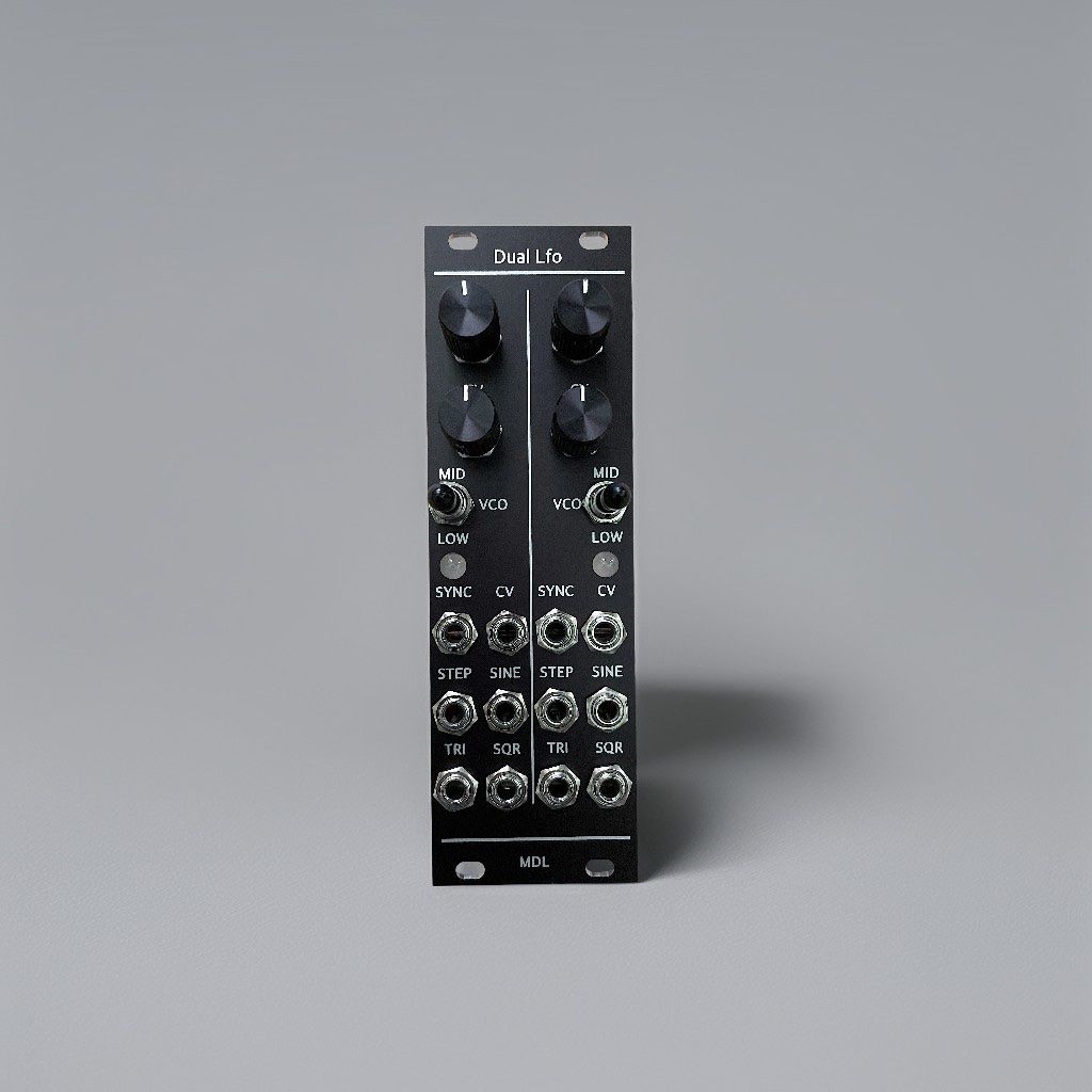 Strumenti musicali: Nonlinearcircuit Dual LFO/VCO Eurorack – Nuovo e nell'imballaggio originale da Oberburg venduto da MDLMusic