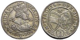 3 Kreuzer 1641, Hall (Tyrol)