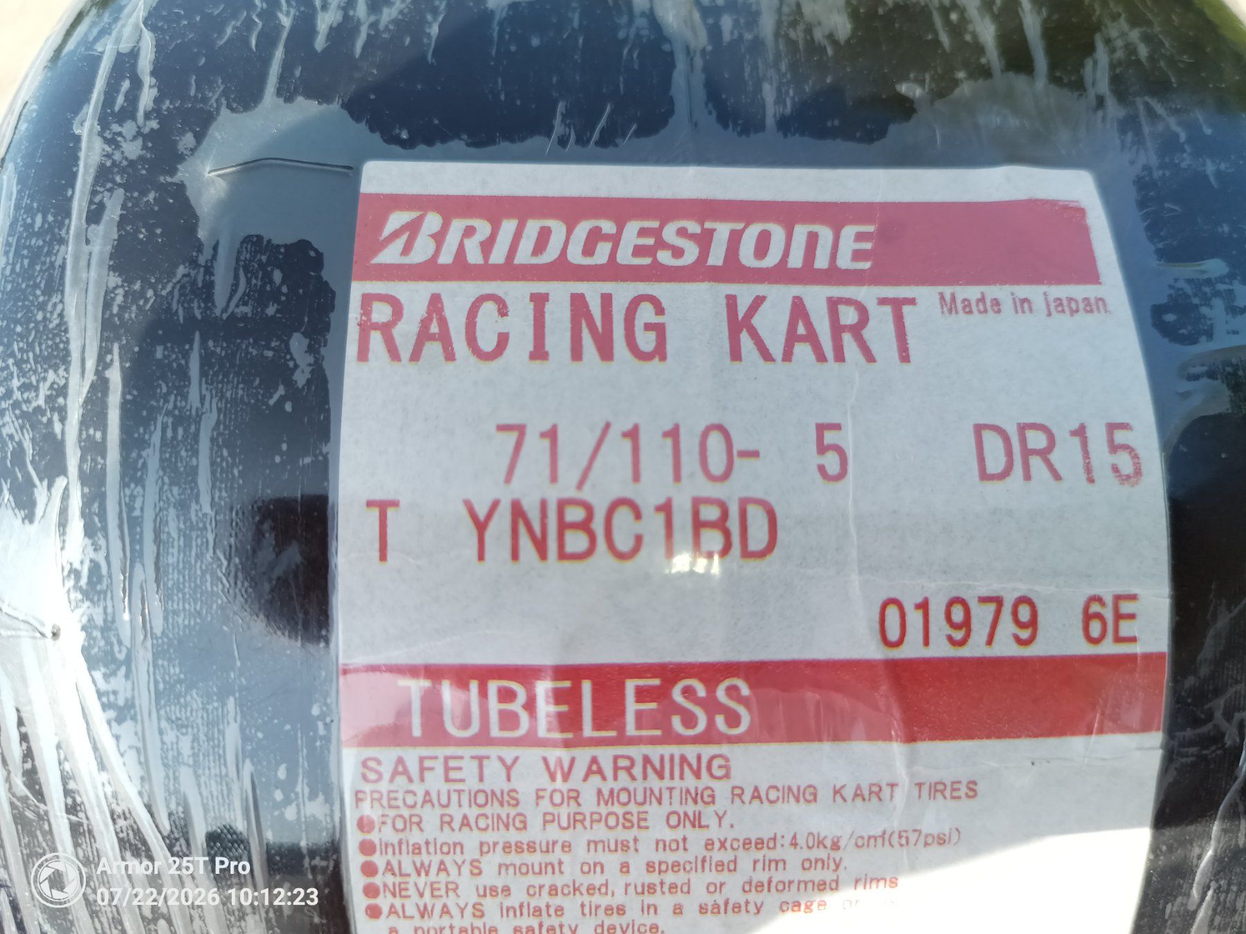 Karts: Kartreifen Satz  Bridgestone – Neu und originalverpackt aus Wienacht-Tobel von Racer97 2