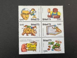 1973 Brasilien  Kinderbuchillustrationen  ** ( 4509)