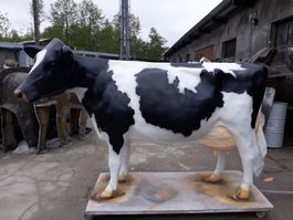 Holstein Friesian Kuh lebensgroß 3D HAEIGEMO® Milchrindrasse