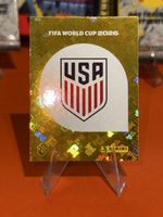 Panini FIFA World Cup 2026 Sticker USA Gold Neu