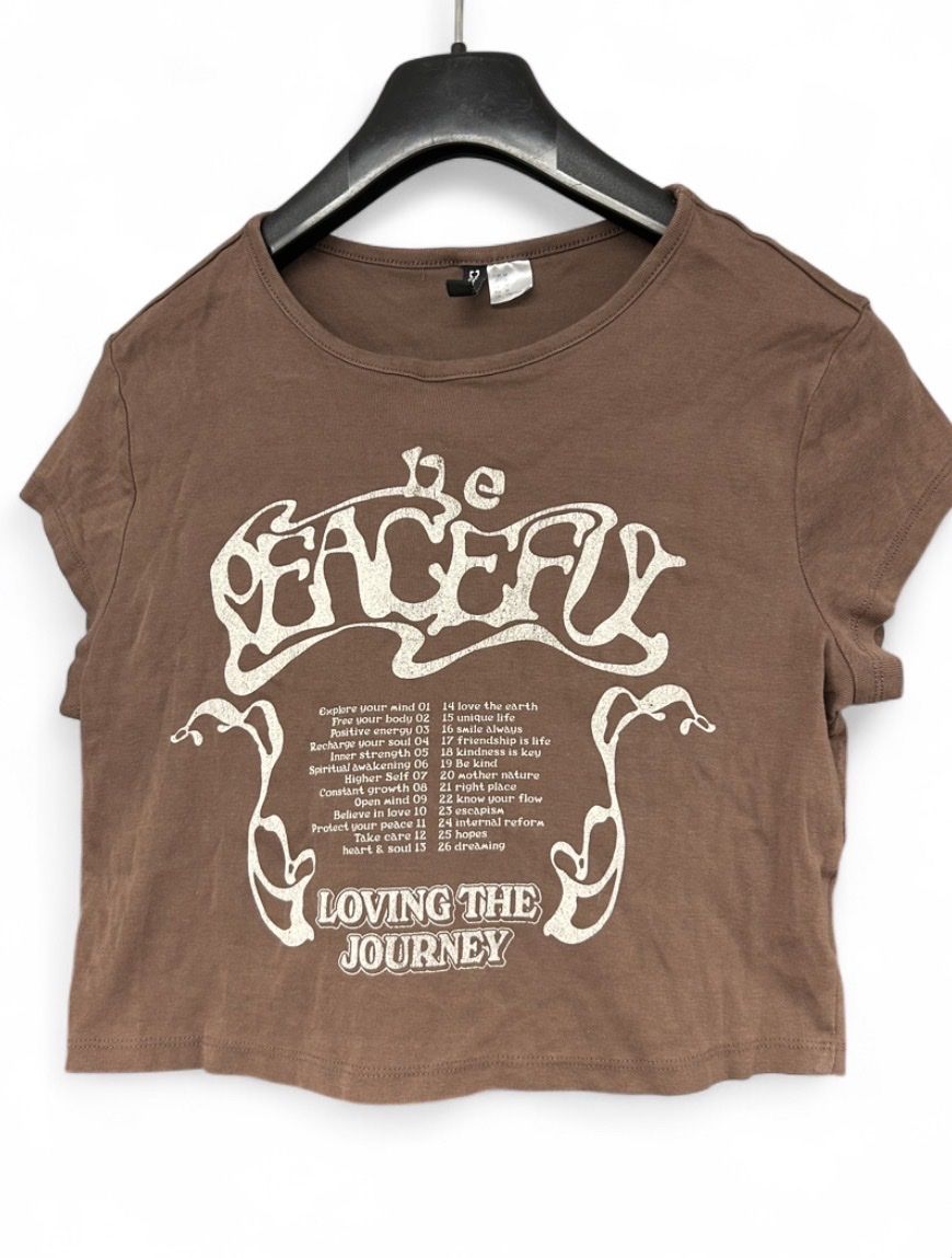 H&M Camicette, T-shirt & Top: 'be peaceful' T-Shirt – Usato da Bremgarten AG venduto da kap_f5nz