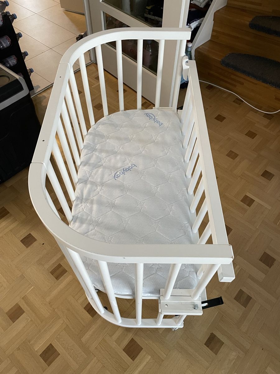 Letti: Beistellbett weiss mit Matratze – Usato da Ettingen venduto da atila89 1