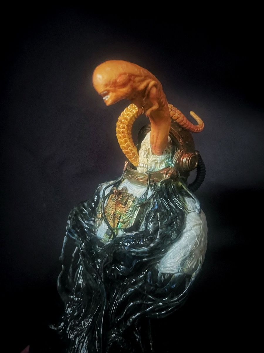 Figuren: Alien Facehugger Figur, not Sideshow Coolprops Giger – Gebraucht aus Glattfelden von Ak_5bL 3