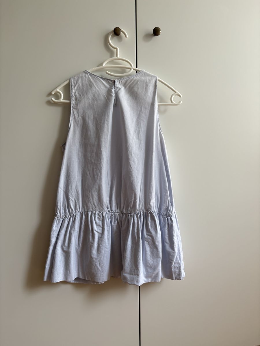 Zara Blusen: Zara Peplum Top, Grösse S, hellblau – Gebraucht aus Zürich von Sera.13 2