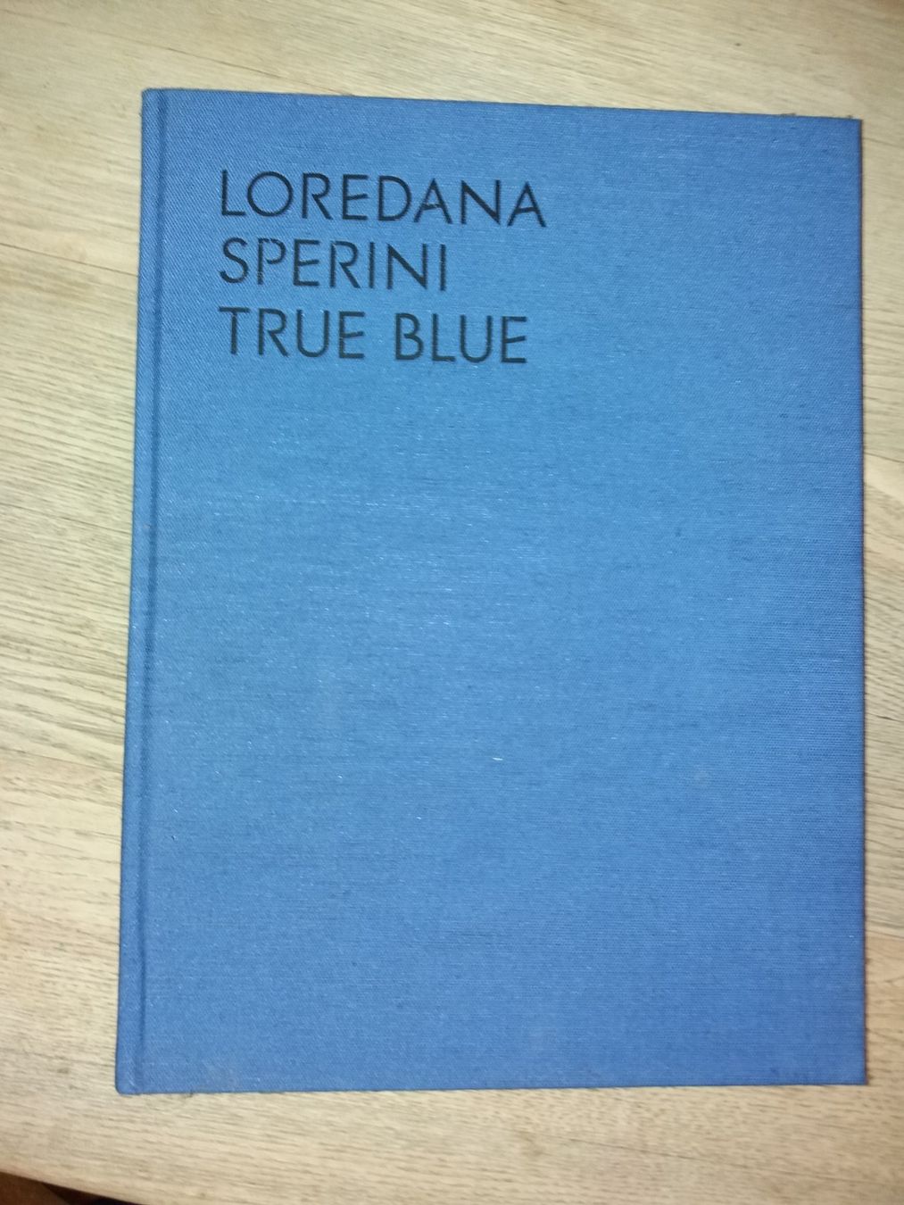 Libri: KUNSTKLASSIKER Loredana Sperini TRUE BLUE selten – Usato da Welschenrohr venduto da Regool 1