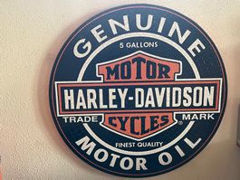 Harley Davidson Puzzle Wandbild