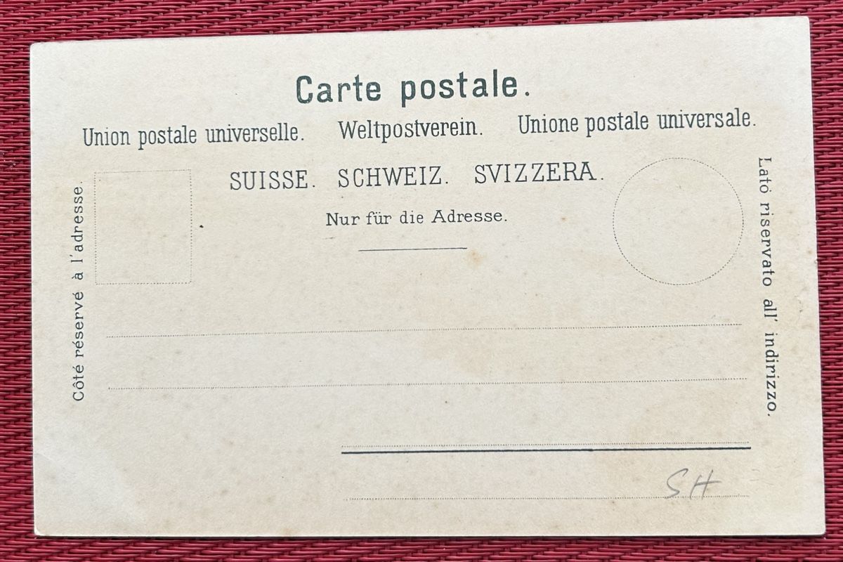 Cartoline postali: Gruss aus Rüdlingen Litho  – Usato da Horw venduto da Tellbub 1