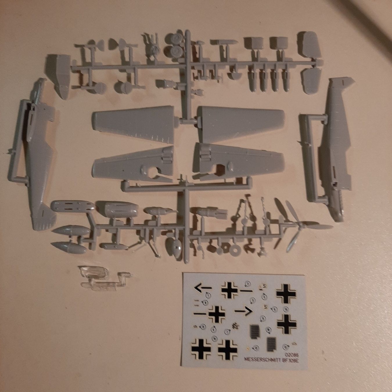 Airfix Kit di modellismo & Modellini statici: 3312 ... Messerschmitt Me Bf 109 E ... Airfix 02086 – Usato da Bonstetten venduto da Benibanny59 2