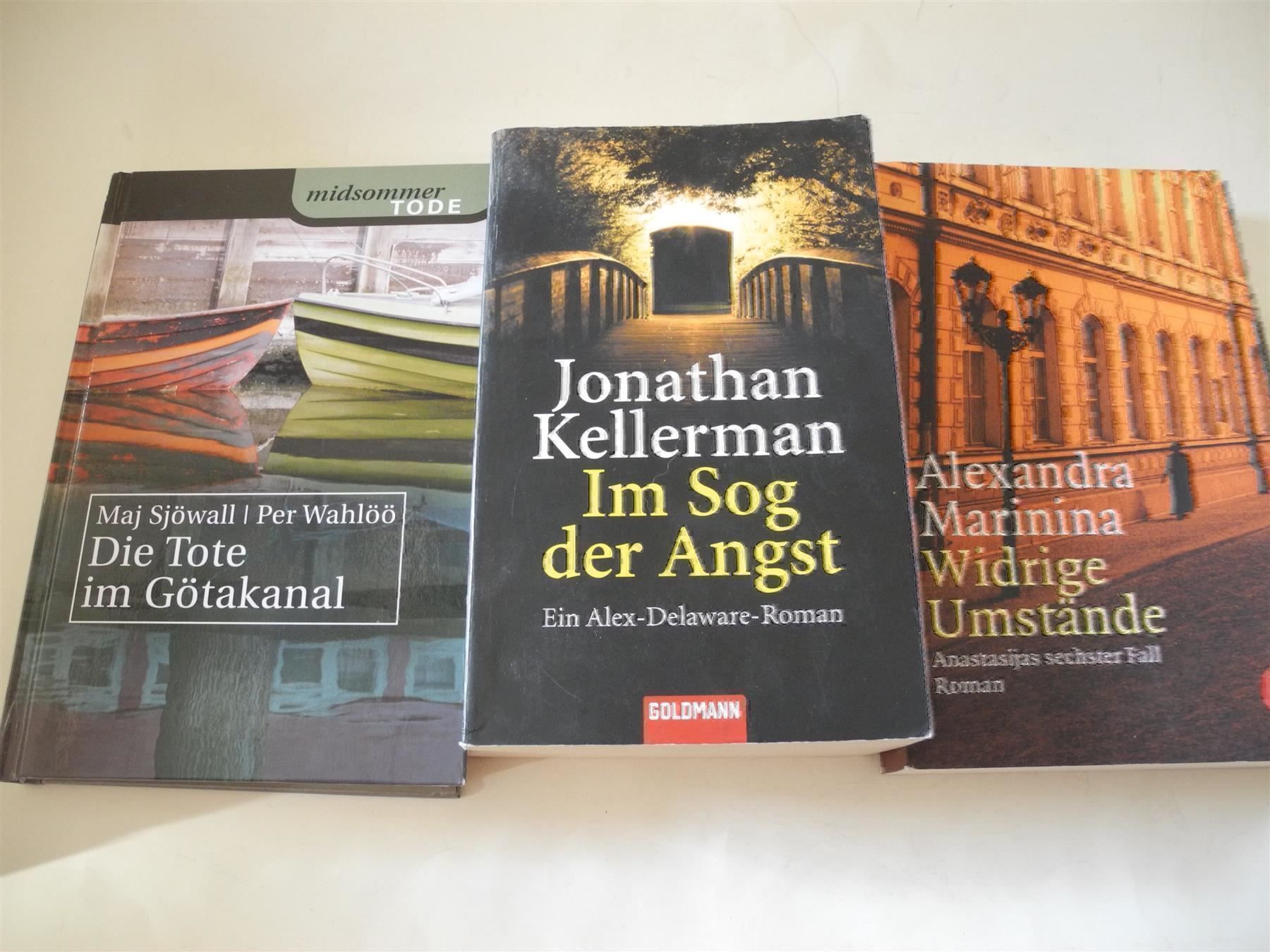 Libri: 6 Bücher, Kellermann, Marinina, Jaumann,Marston,  Nr. n70 – Usato da Kottwil venduto da Crazyrolf 1
