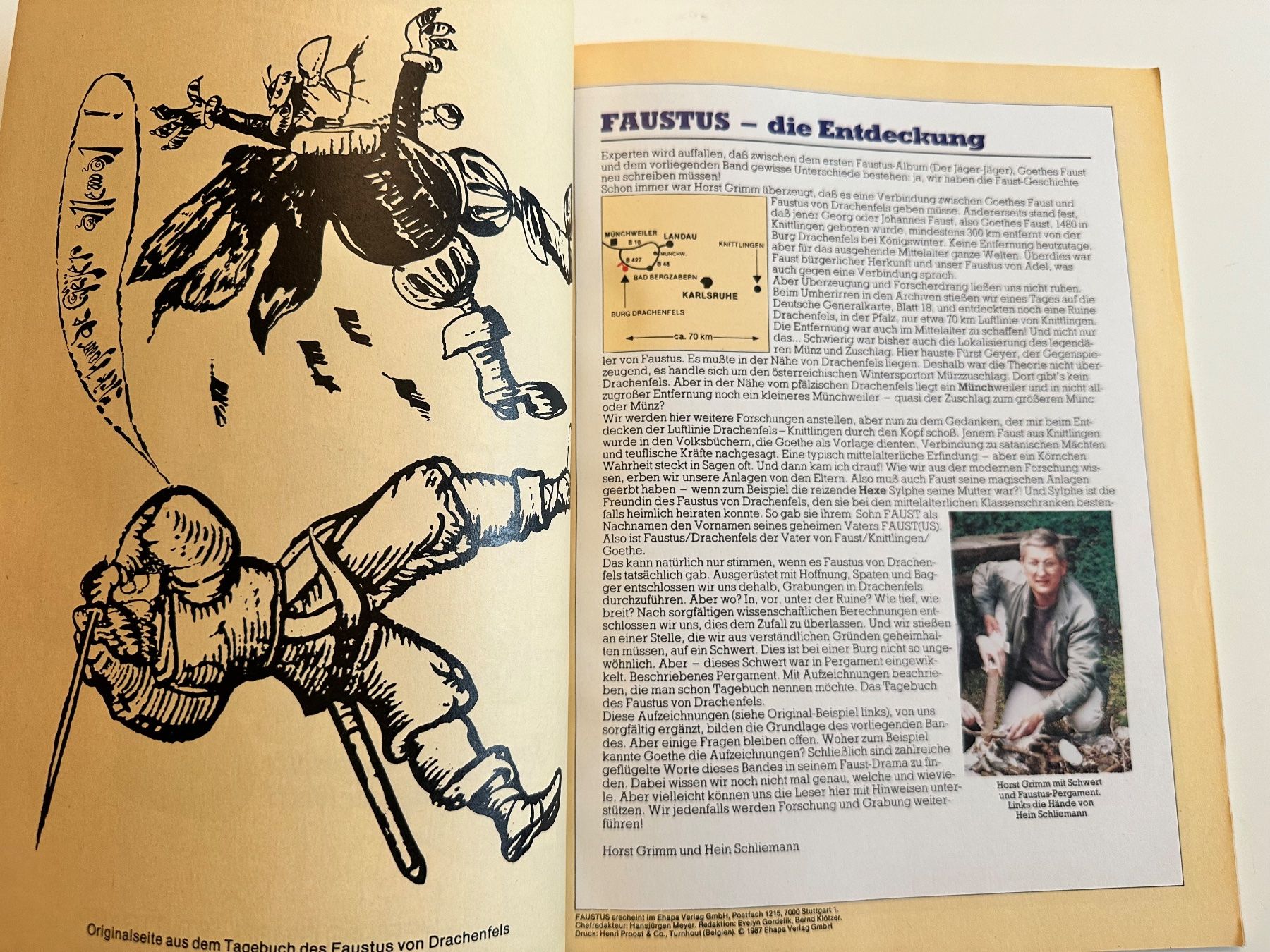 Fumetti: LILA GORILLA COMICS BAND 6 - FAUSTUS – Usato da Münsingen venduto da Ganjam 3