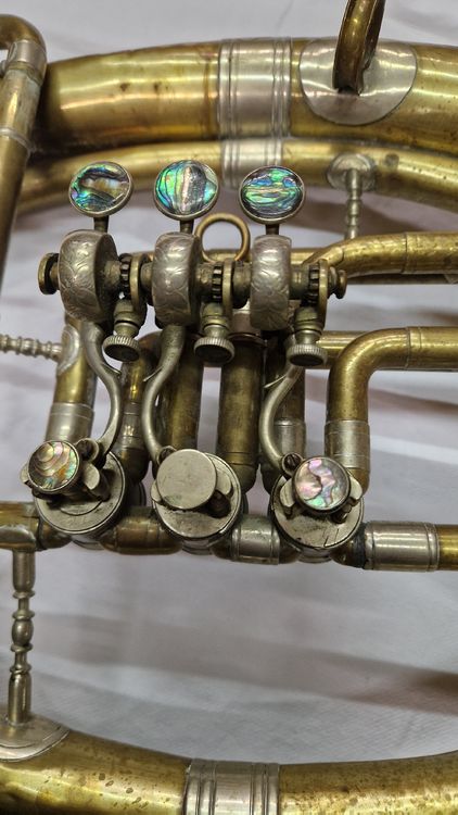 Tenorhörner C.G. Schuster Jun.Rarität,Musikinstrument (Gebraucht) in ...