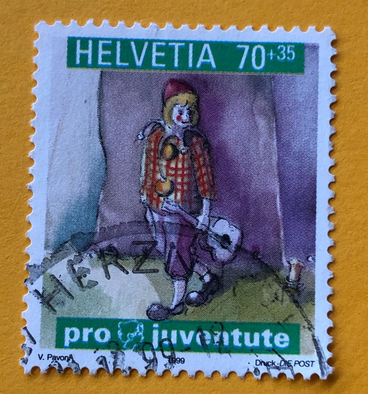 Tutti i francobolli: Nr.J 353 GESTEMPELT 1999 – Usato da Aarau venduto da Billa007