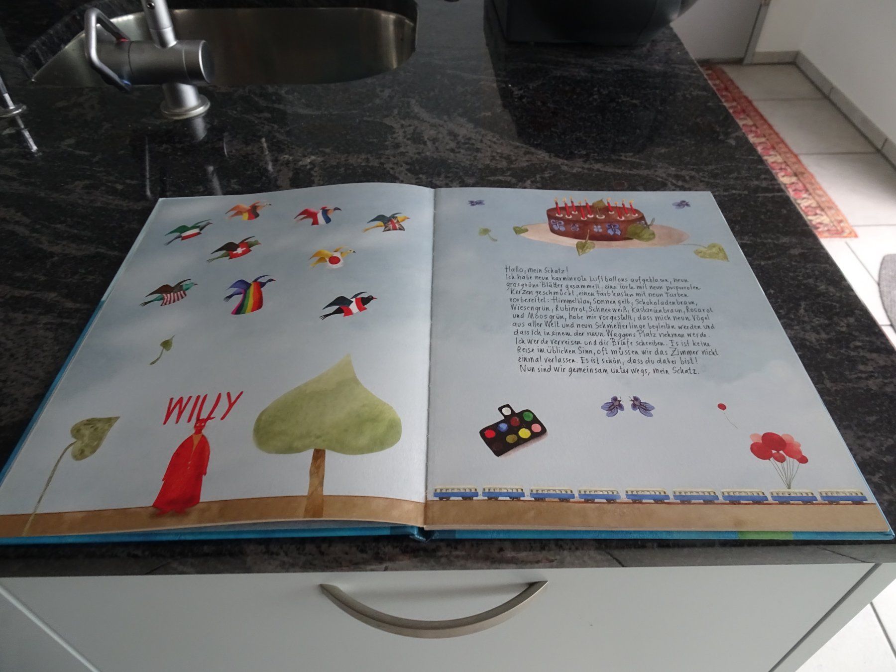 Libri: Wunderschönes Kinderbuch "Unterwegs, mein Schatz!" – Usato da Zürich venduto da Roulet 3