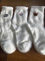 3x Kuschelsocken - flauschig weich-Wohlfühlen- Zeit für Dich