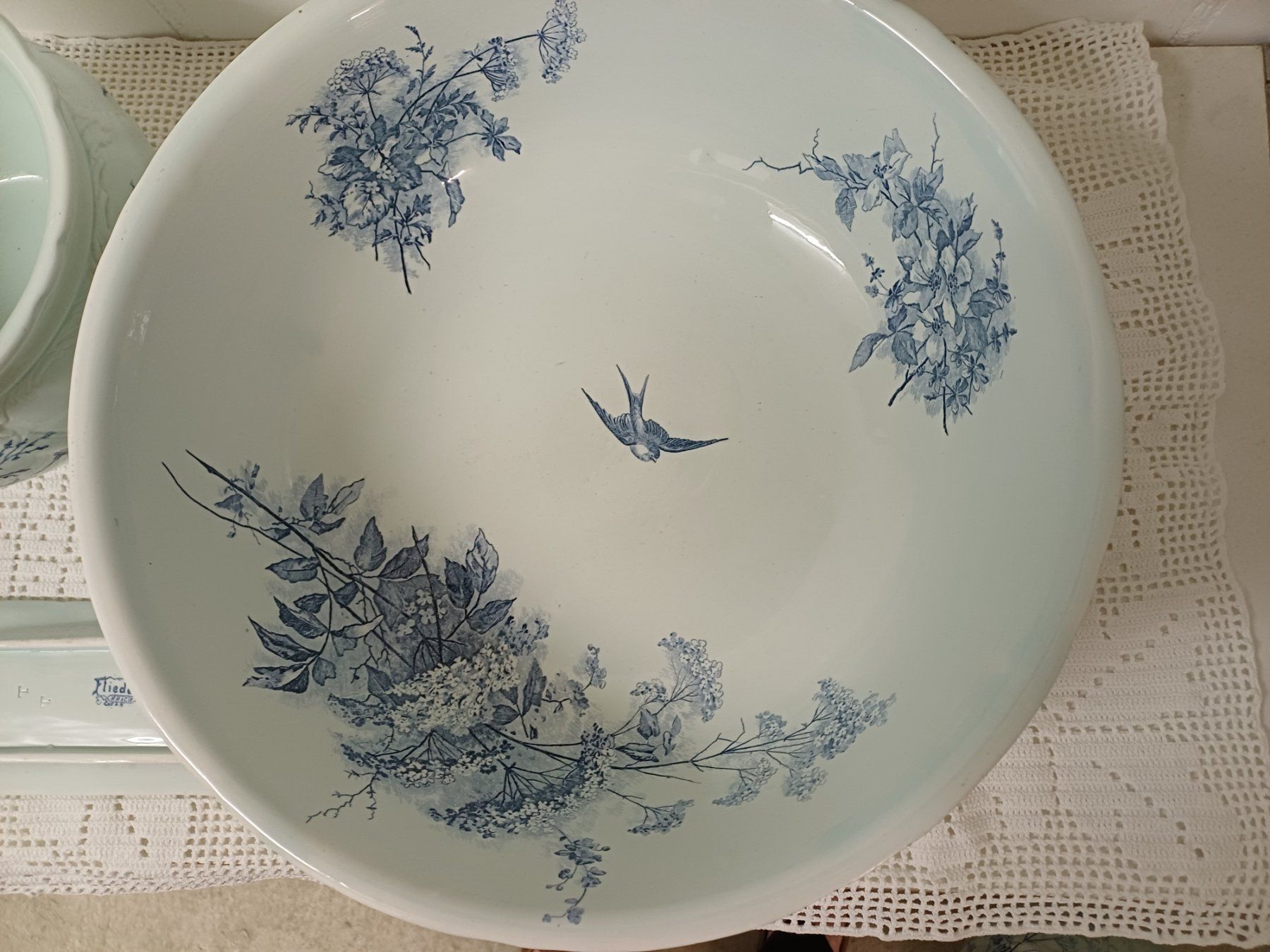 Ciotole: Nostalgisches Waschtisch-Set – Usato da Luzern venduto da Verena19510 1