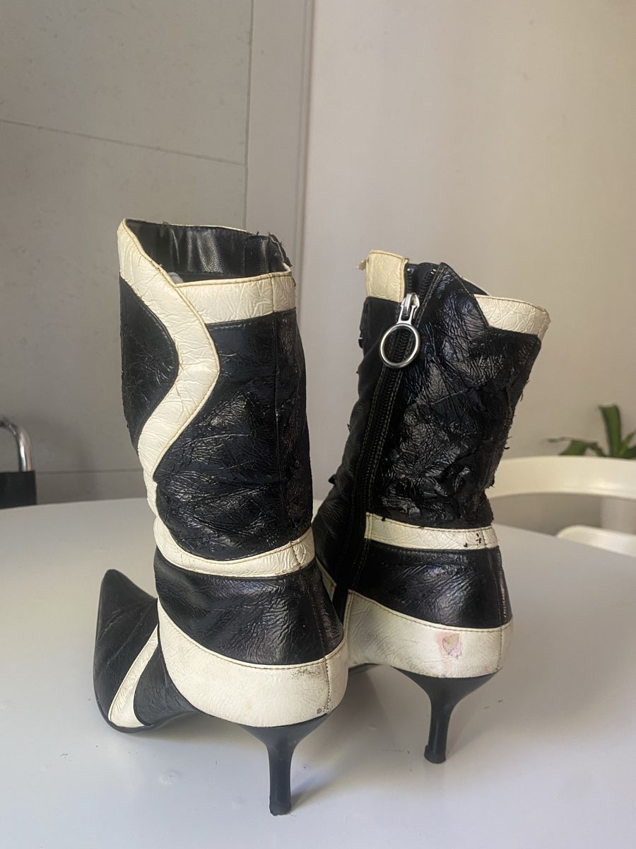 Scarpe da donna: Unique Y2k Cowboy-Stiefel spitz – Usato da Zürich venduto da Nadjaaaa_ 4