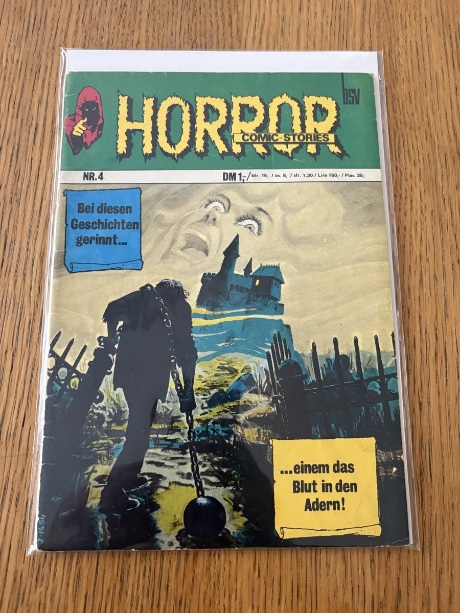 Fumetti: Horror BSV nummer 4 sehr selten!!! – Usato da Wangen b. Dübendorf venduto da Antiz1210