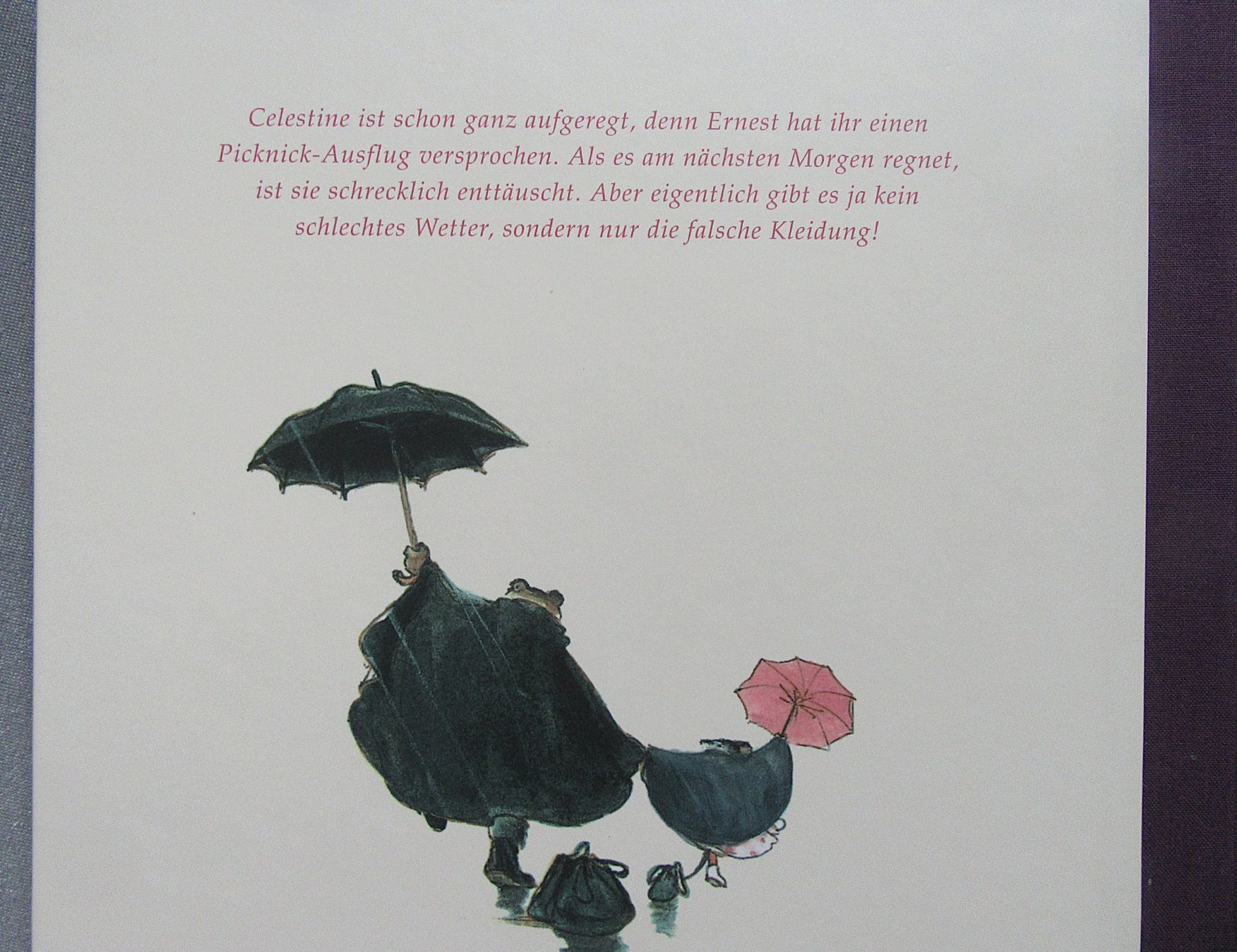 Bücher: Ernest und Celestine machen ein Picknick - Gabrielle Vincent – Gebraucht aus Auenstein von Padabimbim 1