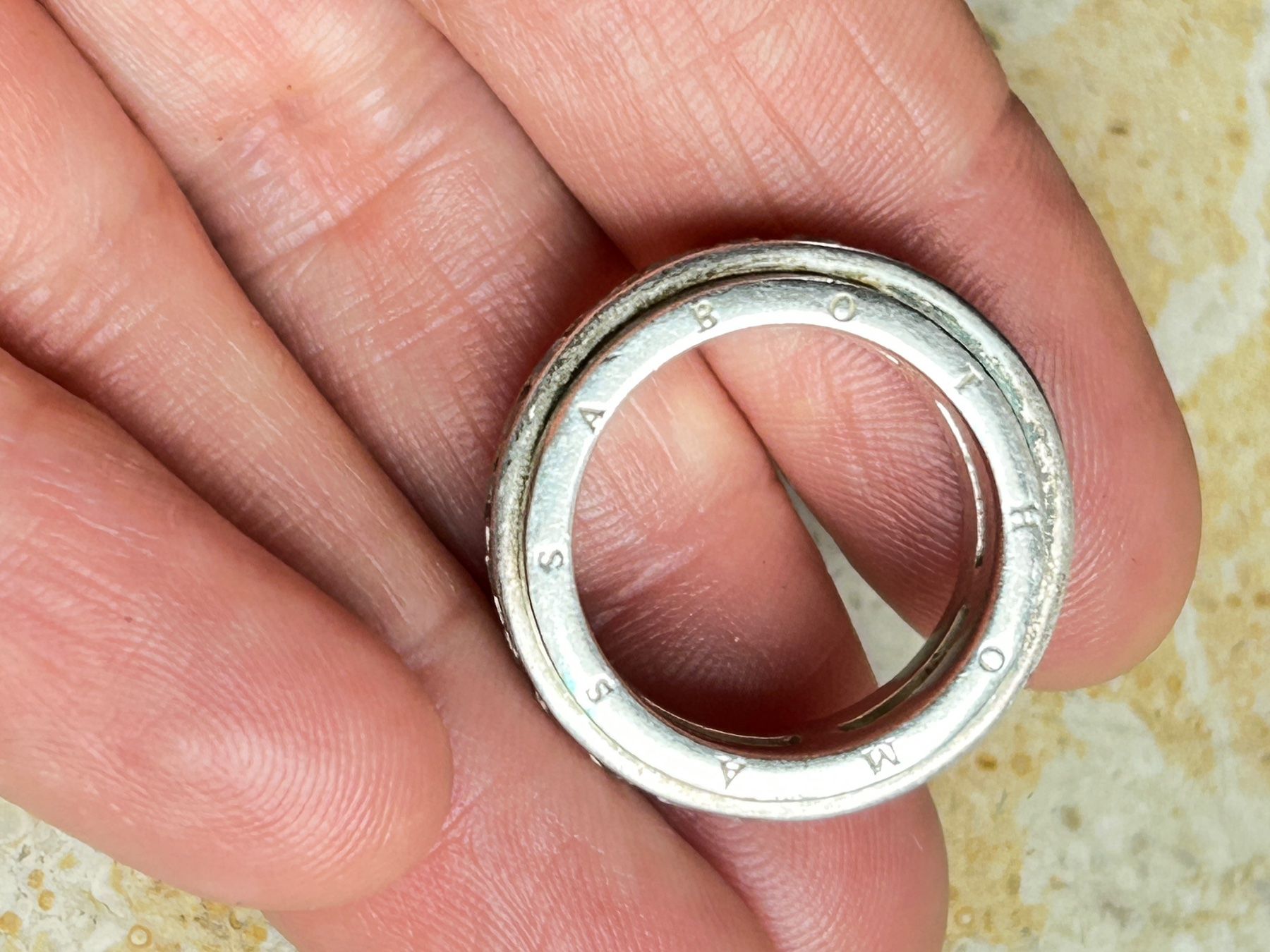 Thomas Sabo Anelli: Thomas sabo Silberring mit (53.5) – Usato da Laufen venduto da Bellavitaboom 5