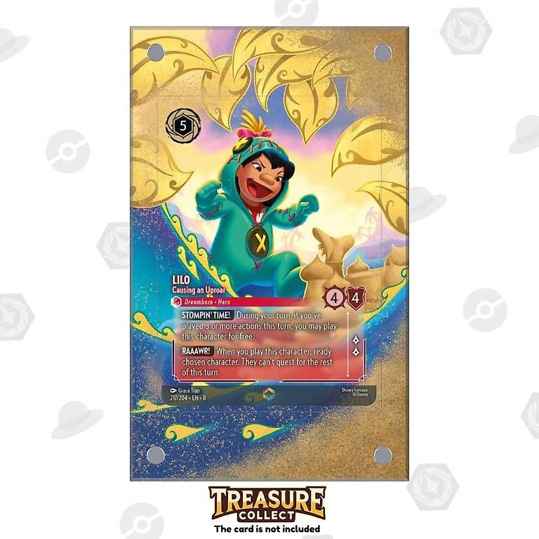 Disney Carte collezionabili: Lilo 217/204 - Lorcana Extended Artwork Display – Nuovo e nell'imballaggio originale da Canobbio venduto da TreasureCollect