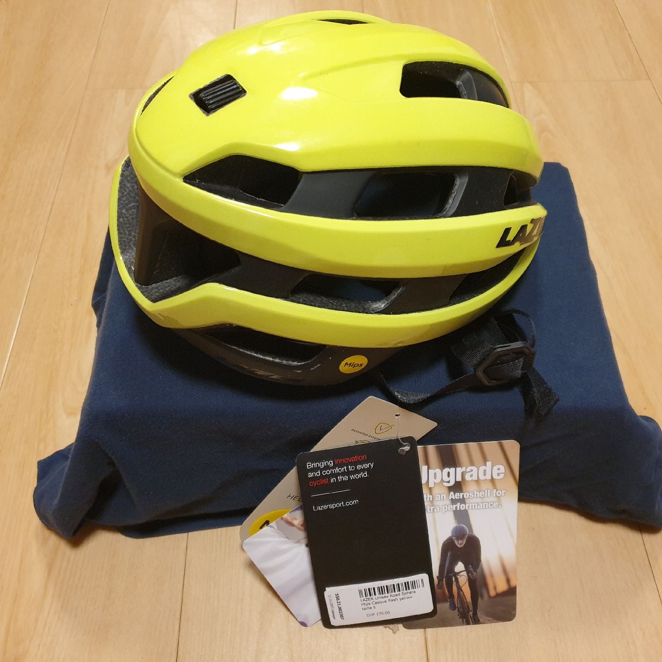 Caschi: Fluo Lazer Sphere Mips Velohelm Grösse S (52-56cm – Nuovo (secondo la descrizione) da Val D Illiez venduto da SnowRoof 1