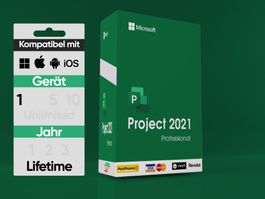 Microsoft Project 2021 Professional / 1 PC