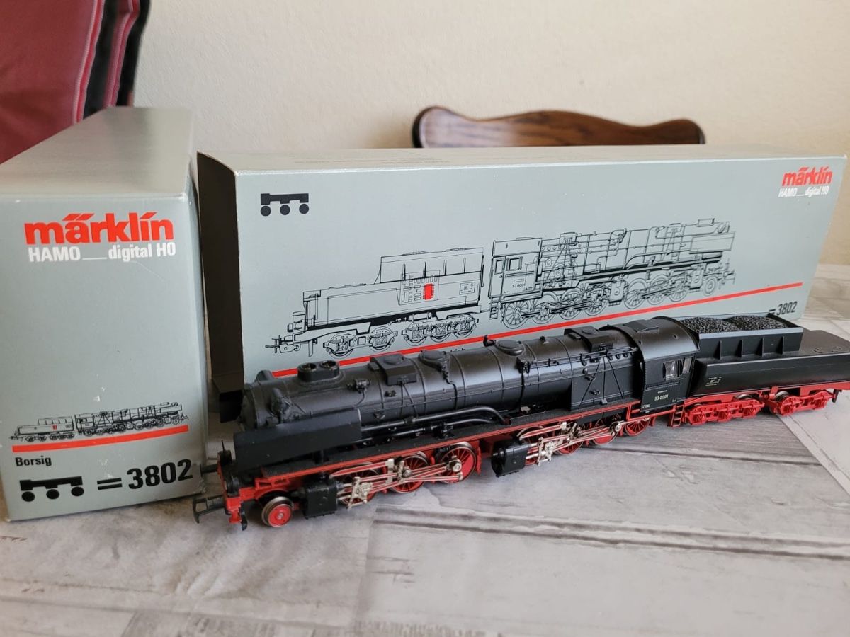 Märklin Modellini di ferrovie: Märklin HO 3802 Dampflok digital – Usato da Steffisburg venduto da susello