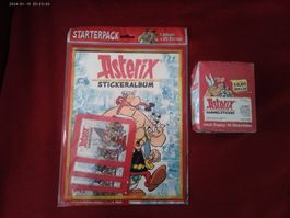 Asterix Sammelsticker Album + SAMMELBILDER - BOX(NEUZUSTAND)