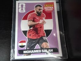 Panini Sticker Mohamed Salah Extra Sticker