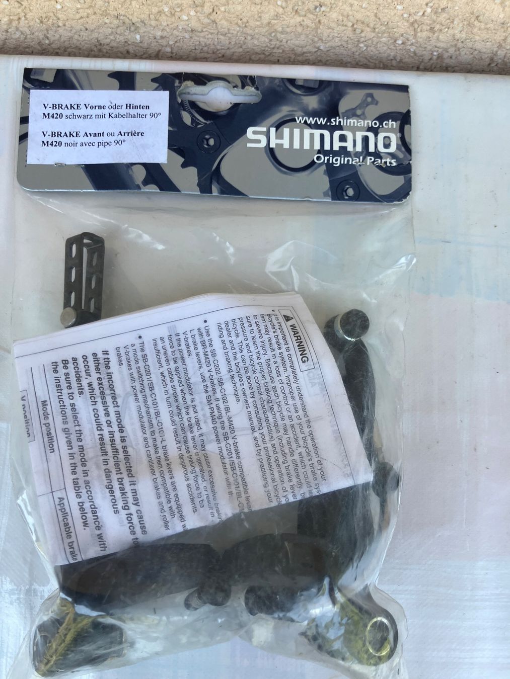 Shimano Ersatzteile: NOS Shimano V-Brakes – Gebraucht aus Trimbach von cendira 2