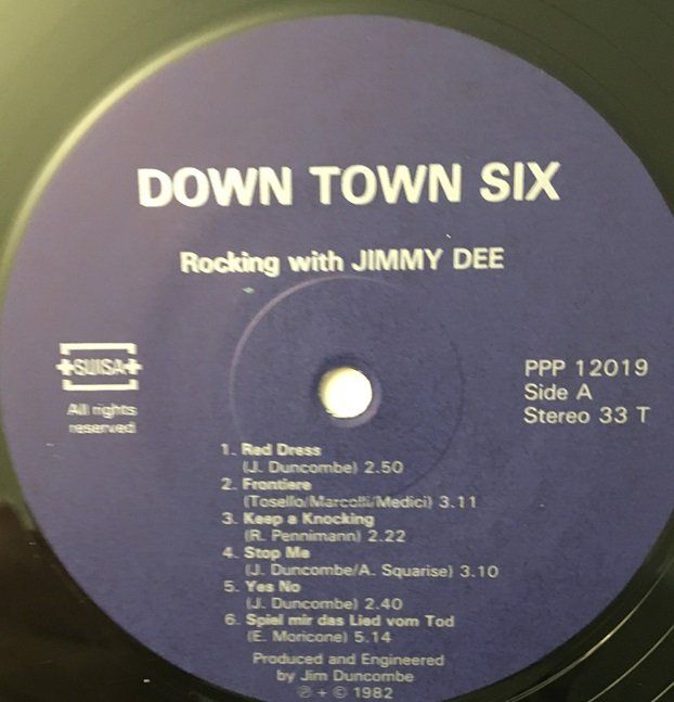 Dischi in vinile: Down Town Six rocking with Jimmy Dee (LP) – Usato da Grüningen venduto da azulvinyl 2