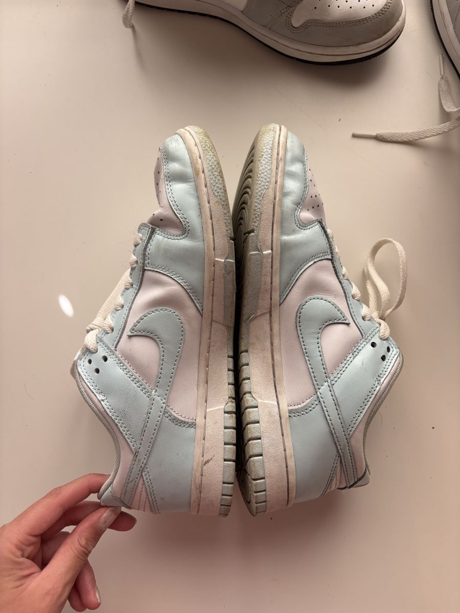 Nike Herrenschuhe: Nike Dunk Low - Light blue/white - Unisex sneakers  – Gebraucht aus Finstersee von mat_8vmf