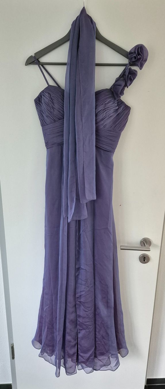 Vestiti: Lila Abendkleid mit Stole – Nuovo (secondo la descrizione) da Ossingen venduto da Leyazo 2