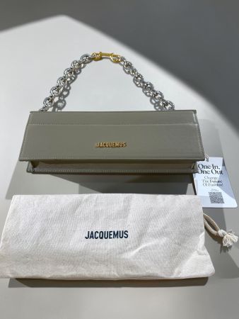 Jacquemus Le Sac Ciuciu Leder Tasche Grün