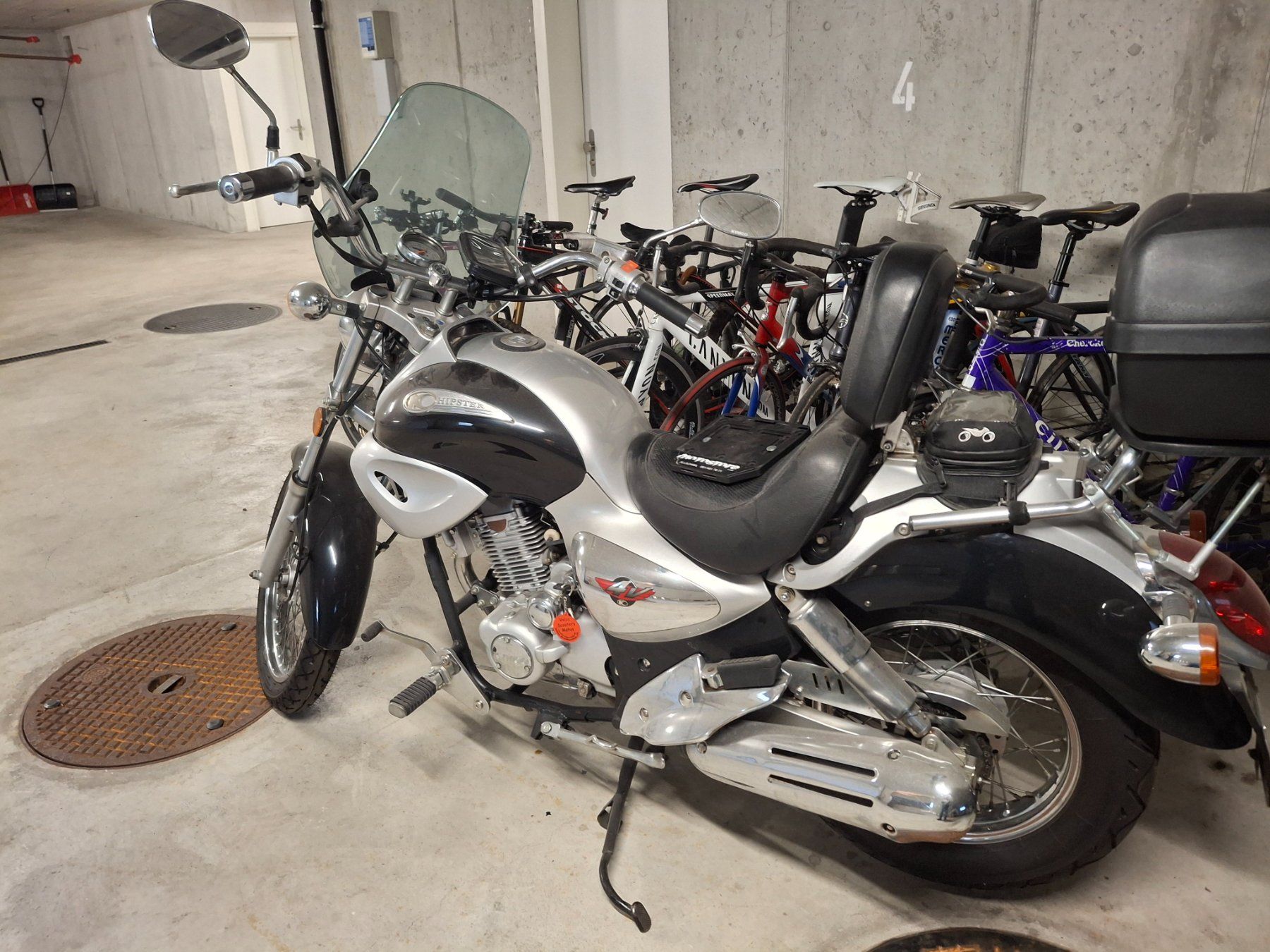 Kymco Chopper: KYMCO HIPSTER 125 CHOPPPER A1 – Usato da Reinach BL venduto da sebas2010