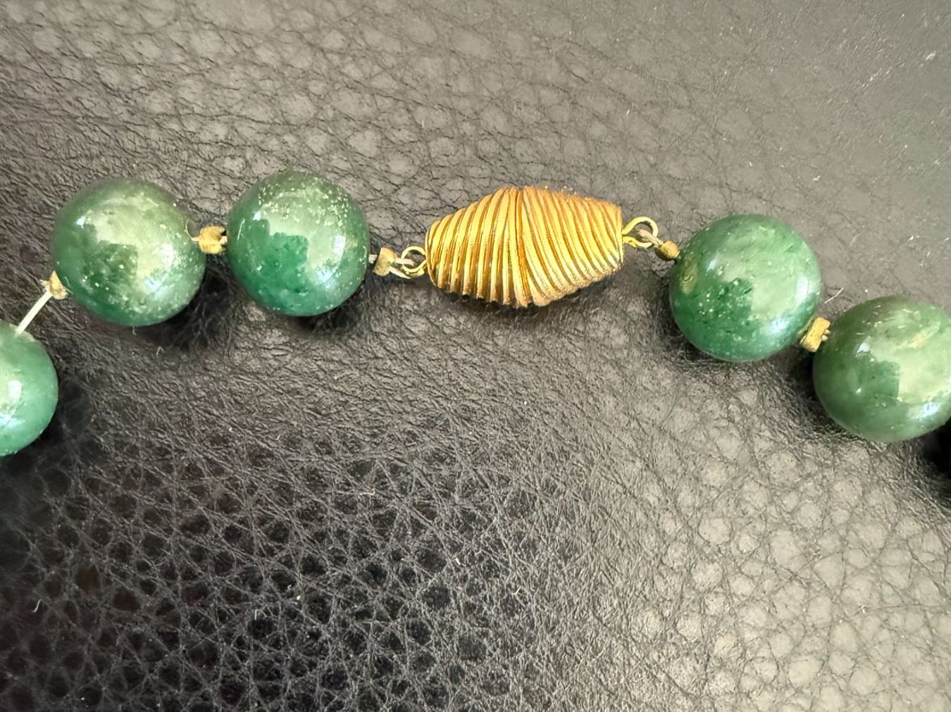 Catenine: Halskette  Malachit  Schmuck  Kette  Collier – Usato da Subingen venduto da ArtBead 2